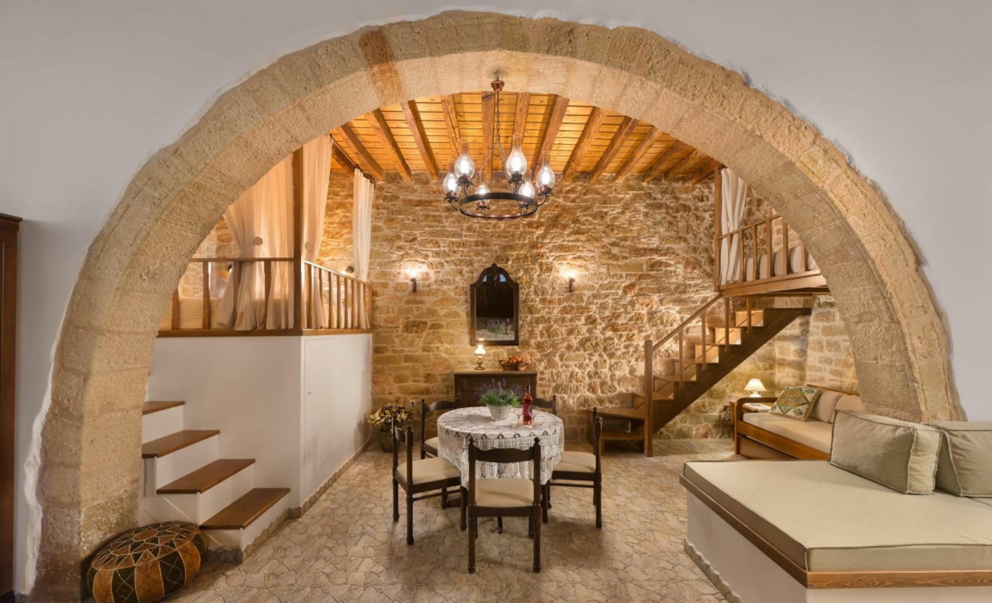 Вилла Rodia House Лардос Экстерьер фото