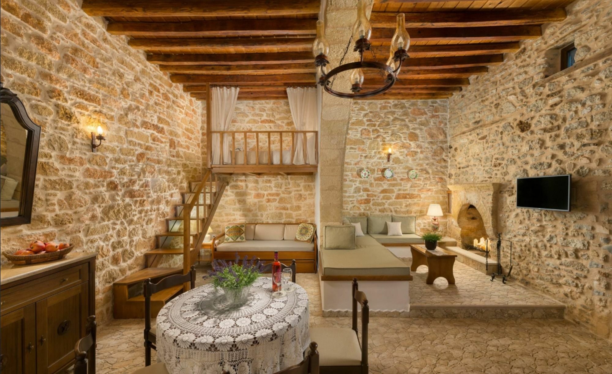 Вилла Rodia House Лардос Экстерьер фото
