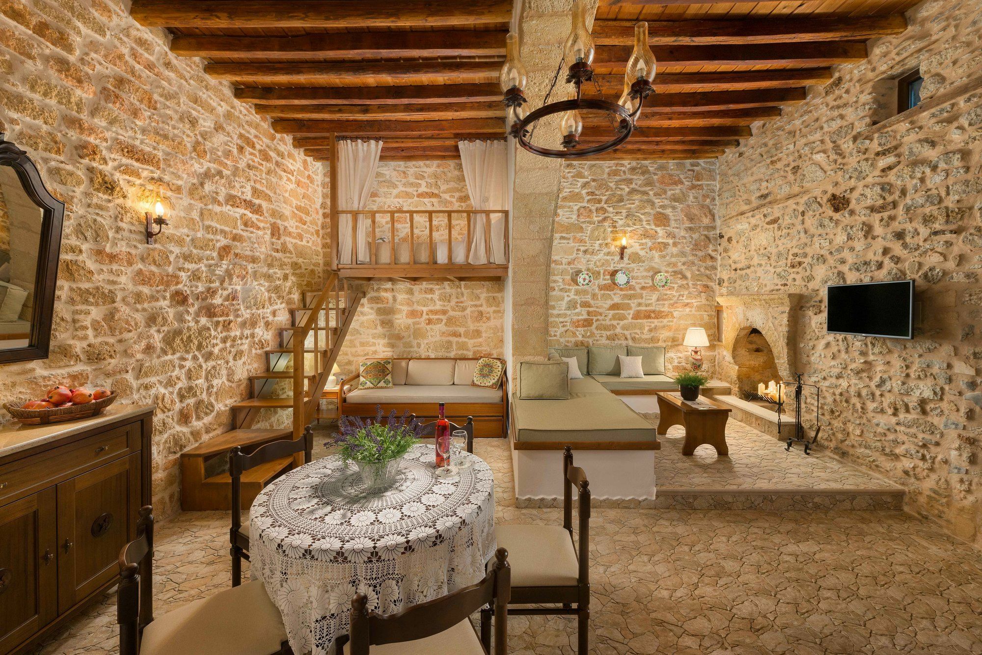 Вилла Rodia House Лардос Экстерьер фото